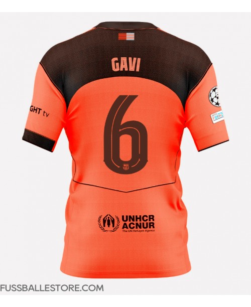 Günstige Barcelona Paez Gavi #6 3rd trikot 2025-26 Kurzarm Günstige Barcelona Paez Gavi #6 3rd trikot 2025-26 Kurzarm